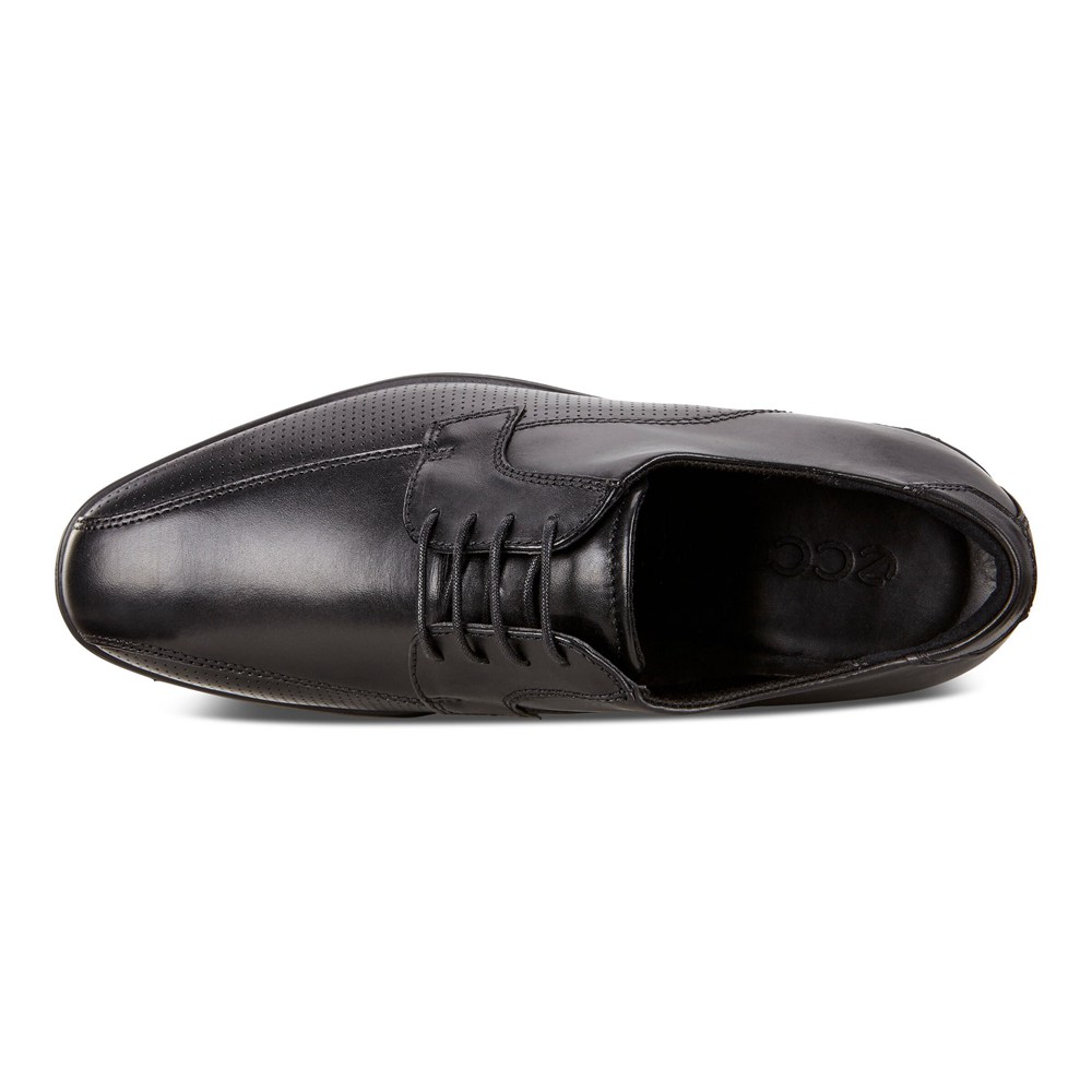 Mens Dress Shoes - ECCO Melbourne - Black - 4209EHLVQ